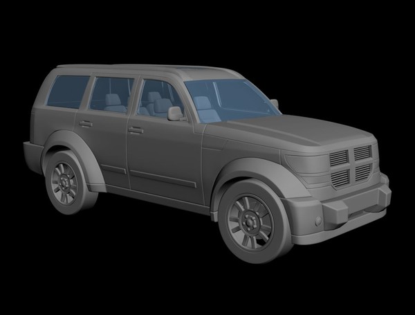 dodge nitro 3d 3ds - dodge nitro by turust